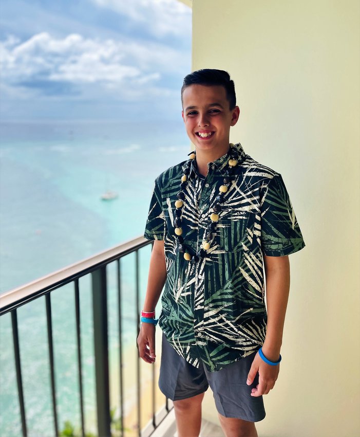 Ben Bontrager of Golden has his wish to visit Hawaii granted in spring 2022. Ben, now 10, was diagnosed with Burkitt's lymphoma in early 2020 and was sick for a year. However, he's now in remission.